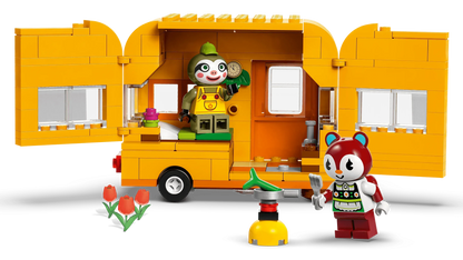 LEGO Leifs caravan en tuinwinkel 77054 Animal Crossing