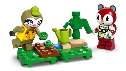 LEGO Leifs caravan en tuinwinkel 77054 Animal Crossing