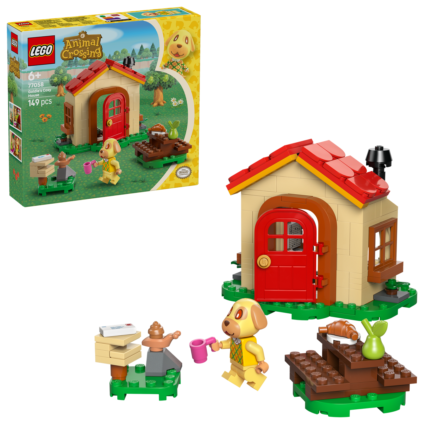 LEGO Goldies knusse huisje 77058 Animal Crossing
