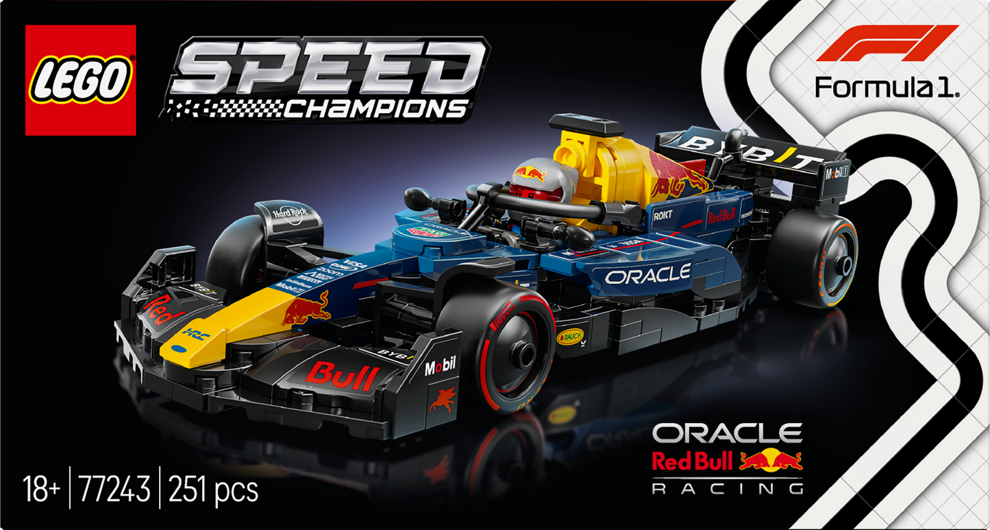 LEGO Red Bull Racing F 1 Formule Max Verstappen 77243 Speedchampions