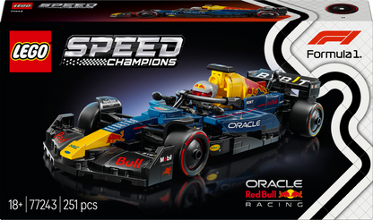 LEGO Red Bull Racing F 1 Formule Max Verstappen 77243 Speedchampions