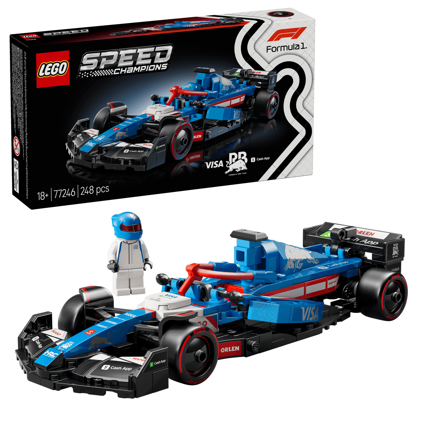 LEGO Formula 1 Combo Deal: 10 Formula 1 cars (Delivery: March 1, 2025)