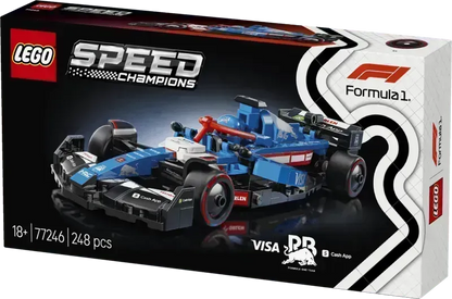 LEGO 77246 Visa Cash App RB, Een blikvanger voor elke Formule 1 verzameling