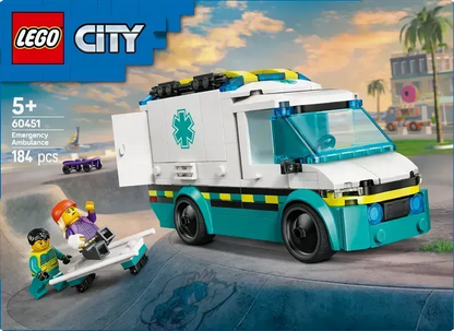 LEGO Ambulance met broeders 60451 City