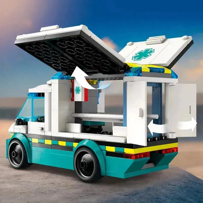 LEGO Ambulance met broeders 60451 City