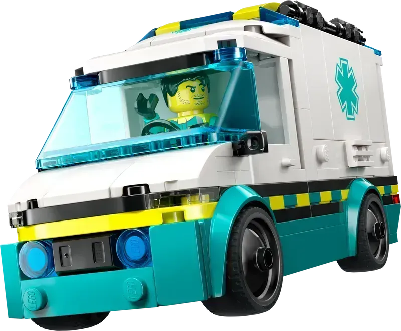 LEGO Ambulance met broeders 60451 City