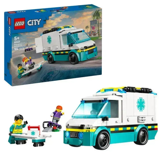 LEGO Ambulance met broeders 60451 City