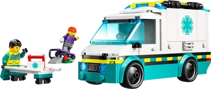 LEGO Ambulance met broeders 60451 City