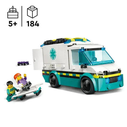 LEGO Ambulance met broeders 60451 City