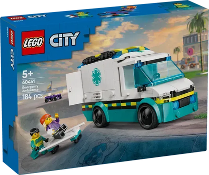 LEGO Ambulance met broeders 60451 City