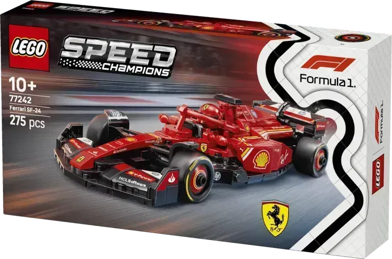 LEGO 77242 Ferrari F1 Formule 1 auto: Snelheid en stijl op schaal! ️