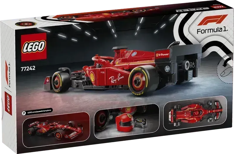 LEGO 77242 Ferrari F1 Formule 1 auto: Snelheid en stijl op schaal! ️