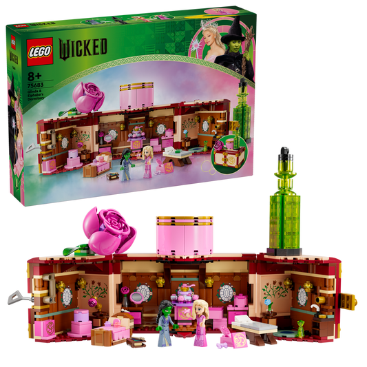 LEGO Glinda en Elphaba's slaapzaal 75683 Wicked (Pre-Order: Oktober)