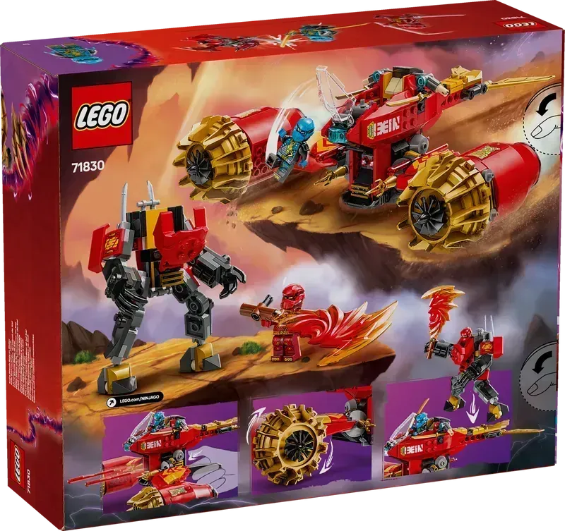 LEGO Kai's Mech Storm Rider 71830 Ninjago