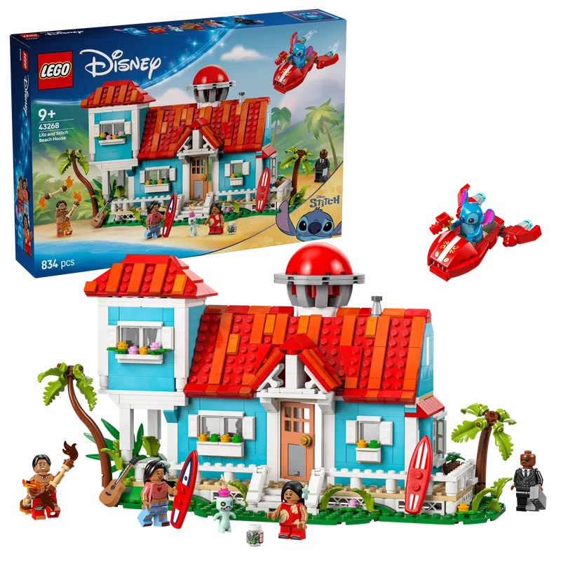 LEGO Lilo en Stitch Strandhuis 43268 Disney