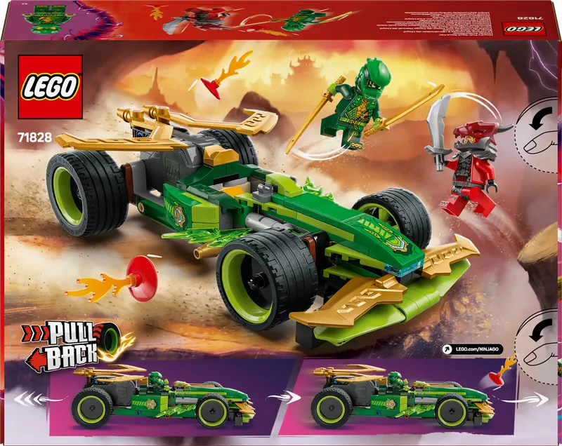 LEGO Lloyds Pull-back racewagen 71828 Ninjago