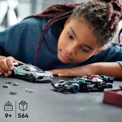 LEGO Mercedes-AMG Formule 1 W12 E Performance & Mercedes-AMG Project One 76909