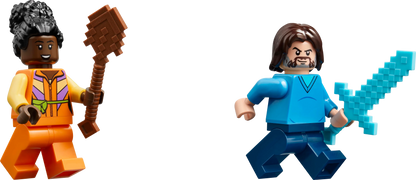 LEGO De Ghast-ballon aanval op het dorp 21273 Minecraft