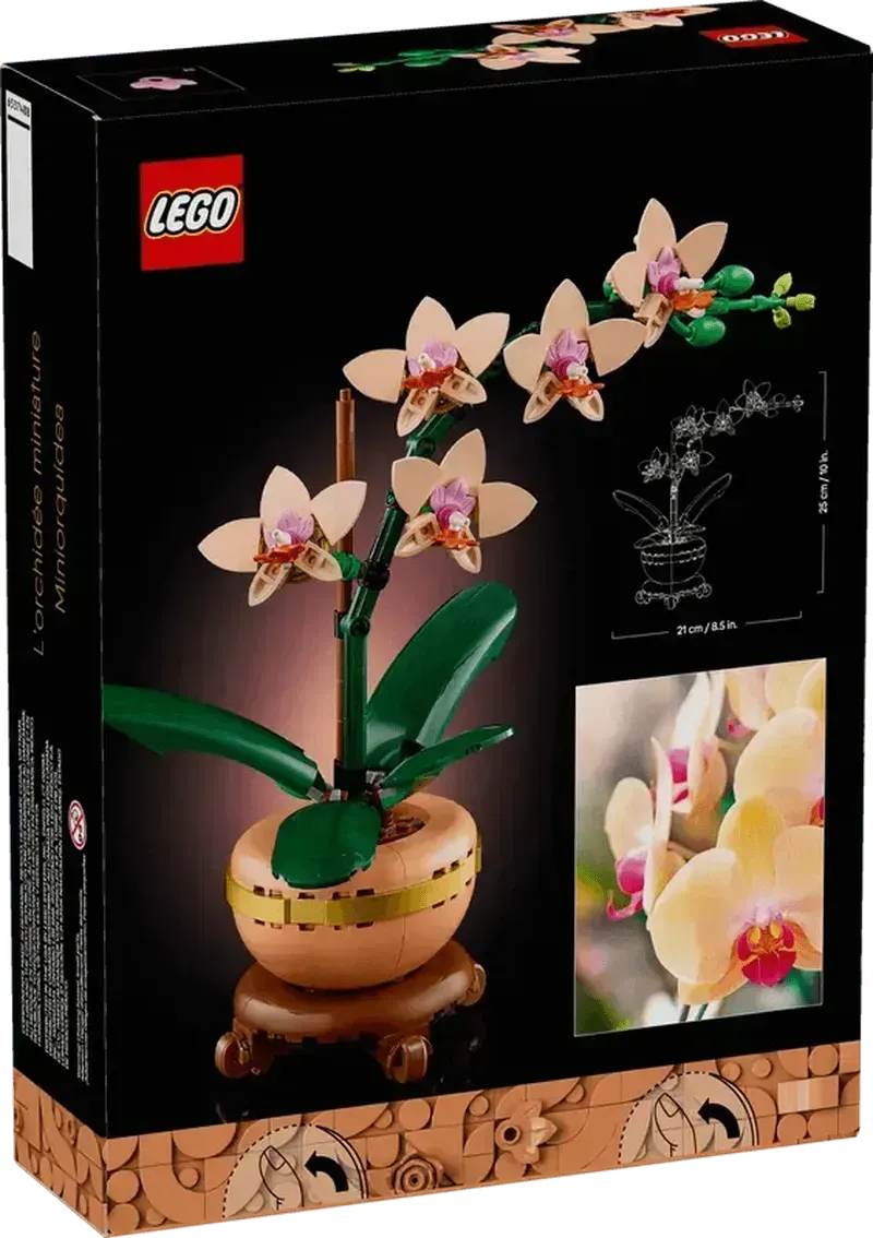 LEGO Mini Orchidee 10343 Botanische Collectie