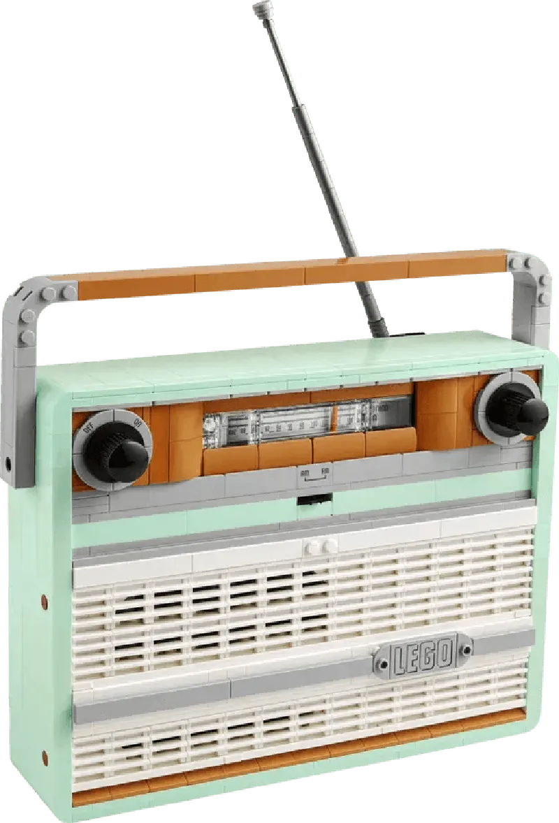 LEGO Retroradio 10334 Icons (levering: januari 2025) LEGO ICONS @ 2TTOYS | Official LEGO shop😊🥰 LEGO €. 99.99