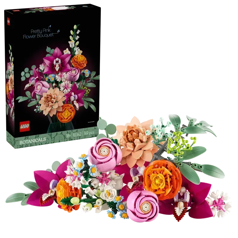 LEGO Roze boeket 10342 Botanical