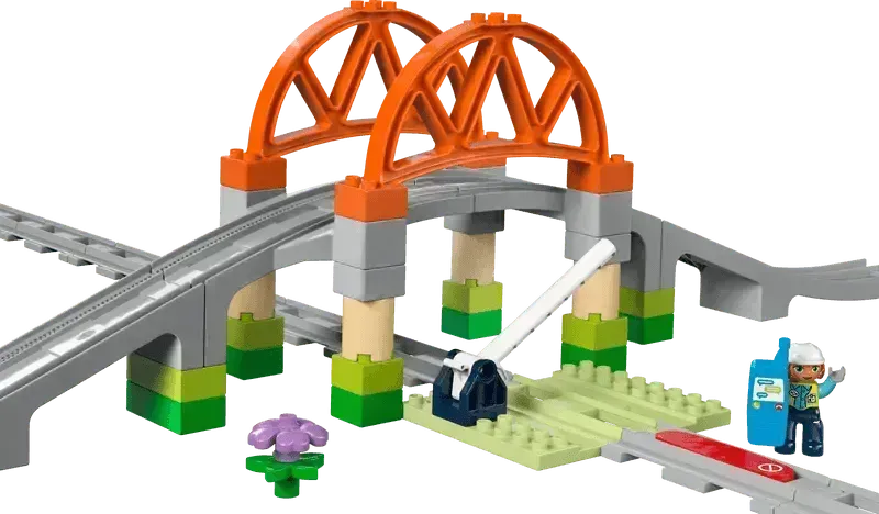 LEGO Train Bridge and Track Expansion Set 10426 Duplo LEGO DUPLO @ 2TTOYS | Official LEGO shop😊🥰 LEGO €. 33.99