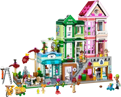 LEGO appartementen en winkels 42670 Friends