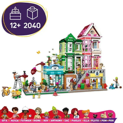 LEGO appartementen en winkels 42670 Friends