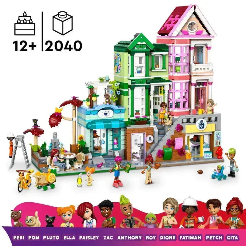 LEGO appartementen en winkels 42670 Friends