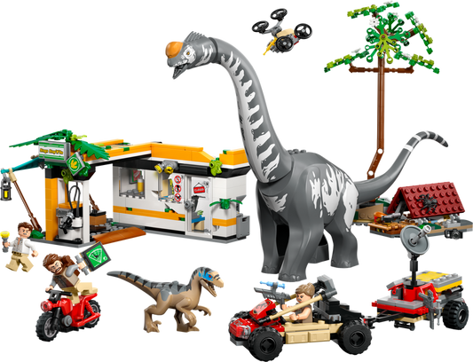 LEGO Raptor en Titanosaurus opsporingsmissie 76973 Jurassic World (Pre-Order: Juni)