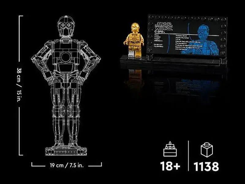 LEGO C-3PO 75398 StarWars