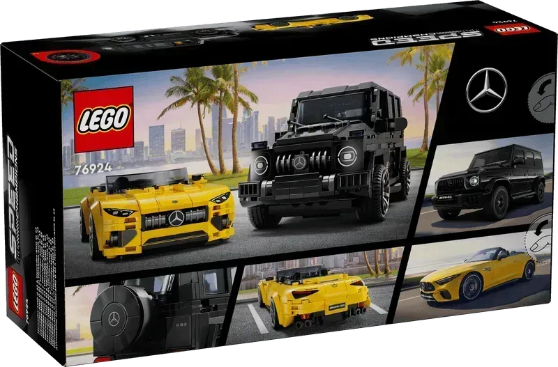 LEGO Mercedes-AMG GT Roadster 2024 & AMG G 63 76924 Speedchampions (Pre-Order: verwacht juni) LEGO SPEEDCHAMPIONS @ 2TTOYS LEGO €. 42.49