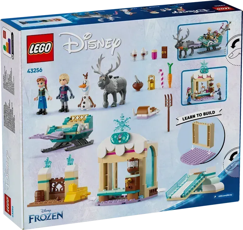 LEGO Anna's slee avontuur 43256 Disney