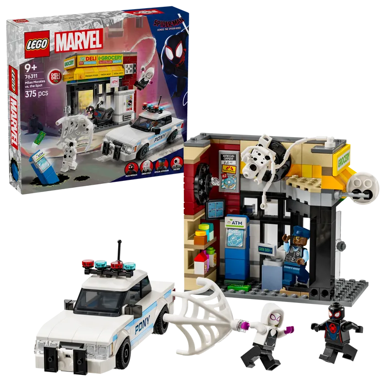 LEGO Spider-Verse Miles Morales vs The Spot 76311 Superheroes (Pre-Order: January 2025)