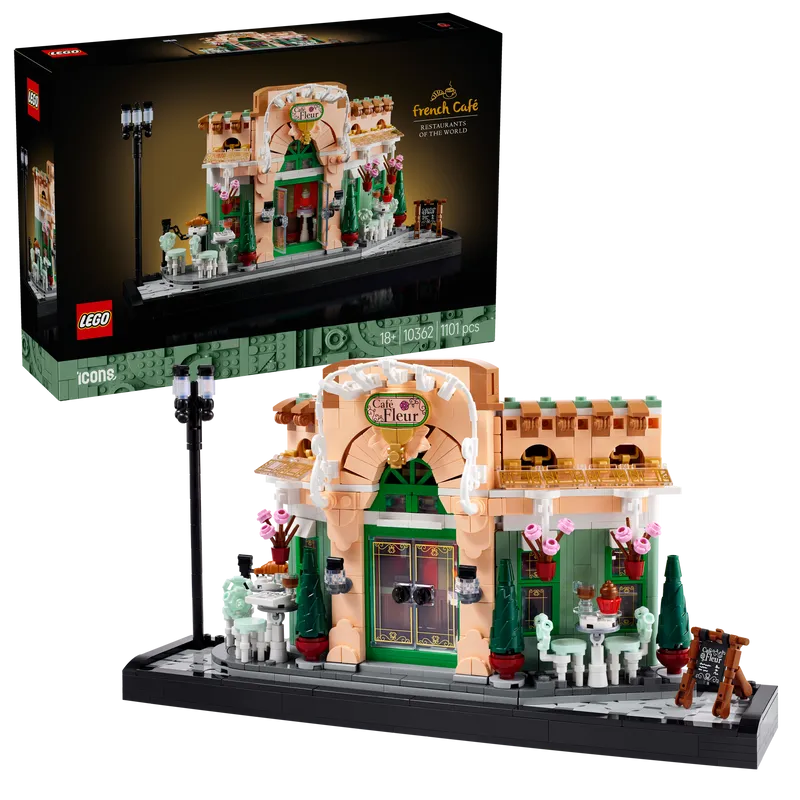 LEGO Frans Cafe 10362 Icons (Pre-Order: 1 maart 2025)