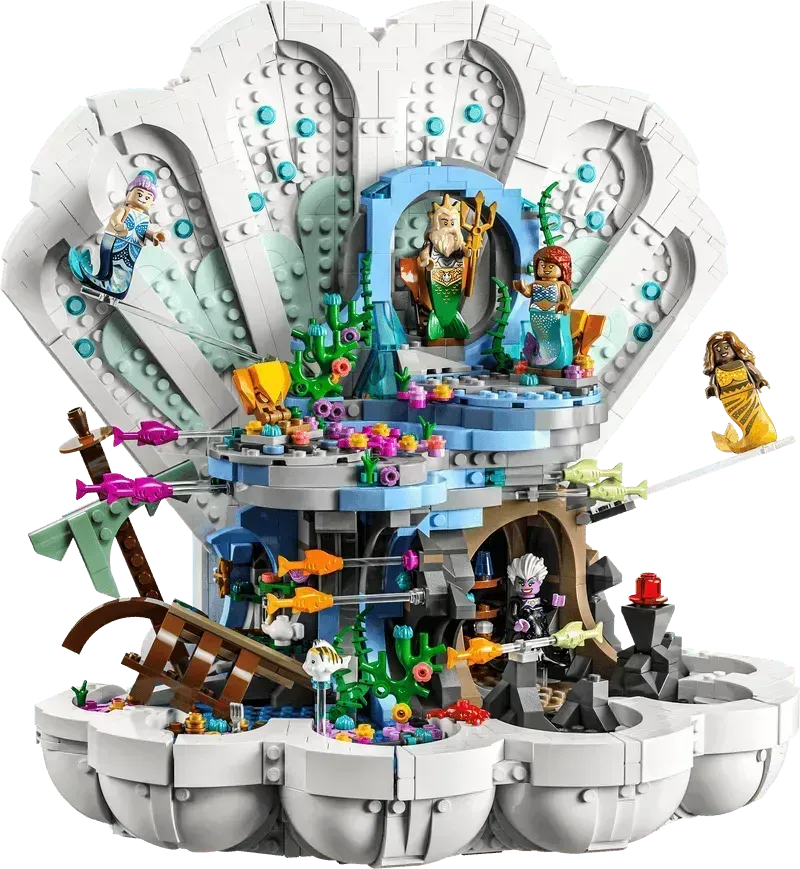 LEGO De Kleine Zeemeermin koninklijke schelp 43225 Disney LEGO DISNEY @ 2TTOYS LEGO €. 164.99