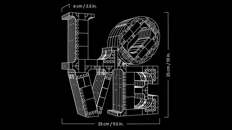 LEGO LOVE teken 31214 Art