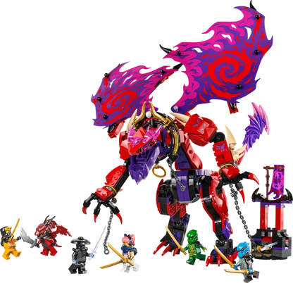 LEGO Bliksemtand Draak van Chaos 71832 Ninjago (Pre-Order: 1 maart)