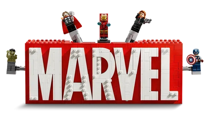 LEGO Marvel Logo and Figures 76313 Superheroes (Pre-Order: January 2025)