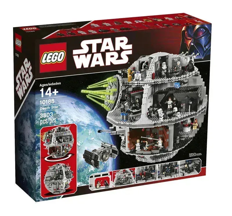 LEGO DeathStar 2008: 3.886 delig 10188 StarWars