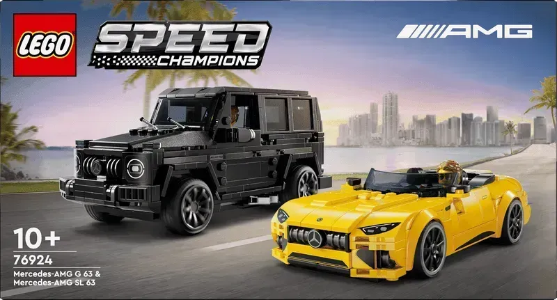 LEGO Mercedes-AMG GT Roadster 2024 & AMG G 63 76924 Speedchampions (Pre-Order: verwacht juni) LEGO SPEEDCHAMPIONS @ 2TTOYS LEGO €. 42.49