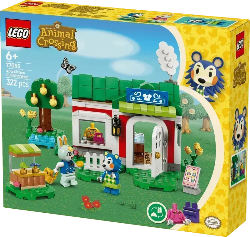 LEGO Able Sisters' Dressmaking Workshop 77055 Animal Crossing (Delivery: January 2025)