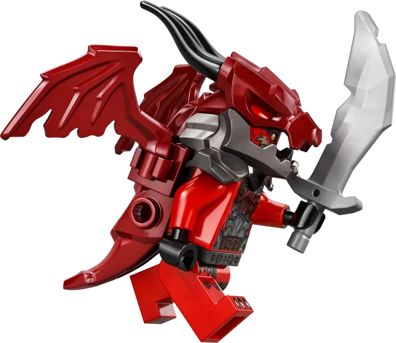 LEGO Bliksemtand Draak van Chaos 71832 Ninjago (Pre-Order: 1 maart)