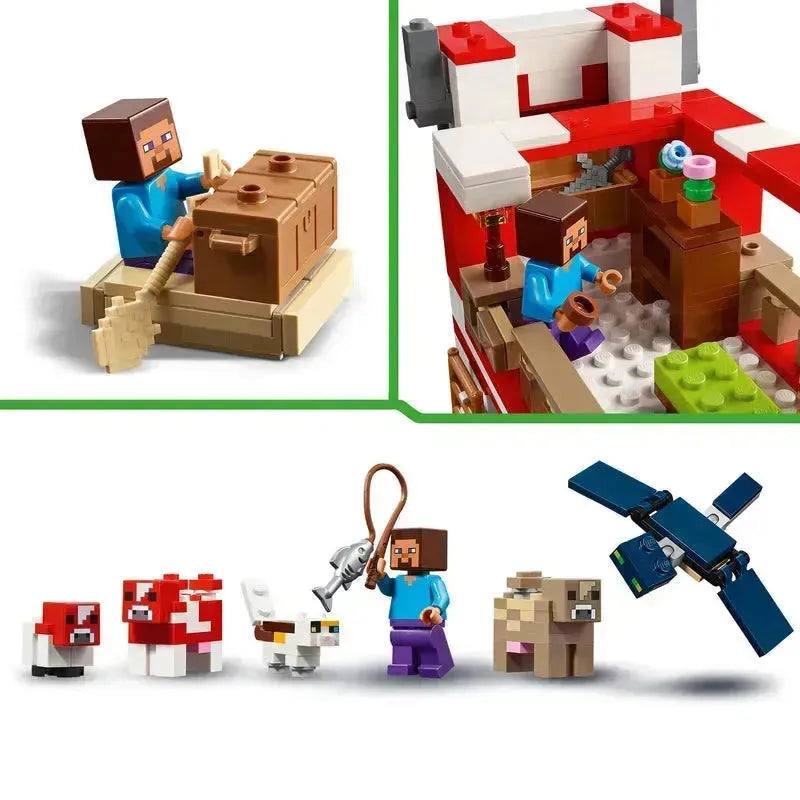 LEGO Het Paddestoelhuis 21270 Minecraft