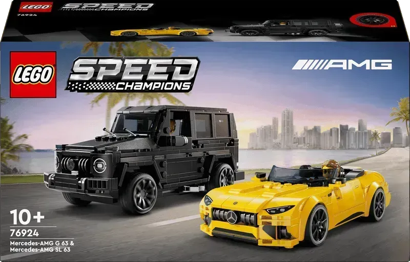 LEGO Mercedes-AMG GT Roadster 2024 & AMG G 63 76924 Speedchampions (Pre-Order: verwacht juni) LEGO SPEEDCHAMPIONS @ 2TTOYS LEGO €. 42.49