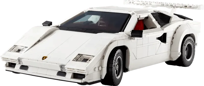 LEGO witte Lamborghini Countach 5000 Quattrovalvole 10337 Icons LEGO ICONS @ 2TTOYS | Official LEGO shop😊🥰 LEGO €. 159.99