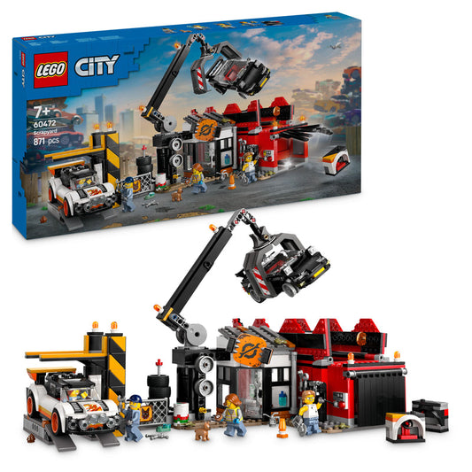 LEGO Schroothoop met auto's 60472 City (Pre-Order: Januari 2024)