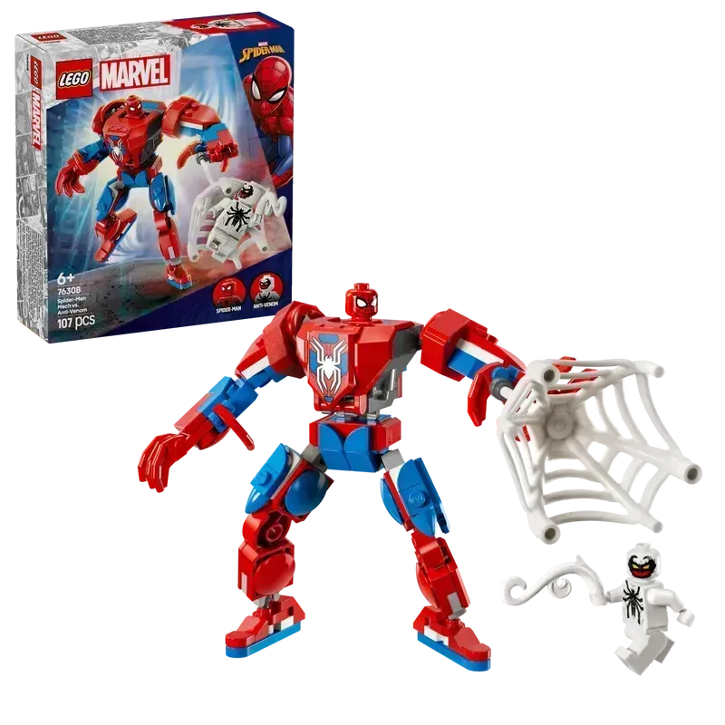 LEGO Spiderman Mecha vs Anti Venom 76308 Superheroes (Pre-Order: January 2025)