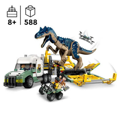 LEGO Dinosaurusmissies: Allosaurus transporttruck 76966 Jurassic World