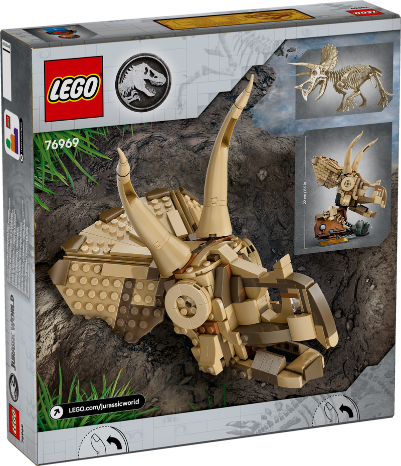 LEGO Triceratops schedel 76969 Jurassic World (Levering: 1 januari)